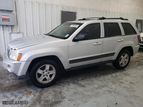 2006 Jeep Grand Cherokee Laredo with VIN 1J4GR48K56C287189, listed as a Copart auction lot 53885965 with 261,125 mi miles and Clean Title. Bid and sale history available at carsss.com. Image 1.
