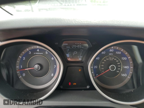 2012 Hyundai Elantra GLS z VIN KMHDH4AE9CU443235, wystawiony jako Copart lot #56295875 z przebiegiem 129 493 mil mil oraz Szkoda całkowita • Salvage title. Historia ofert i sprzedaży dostępna na DreamBid. Obrazek 9.