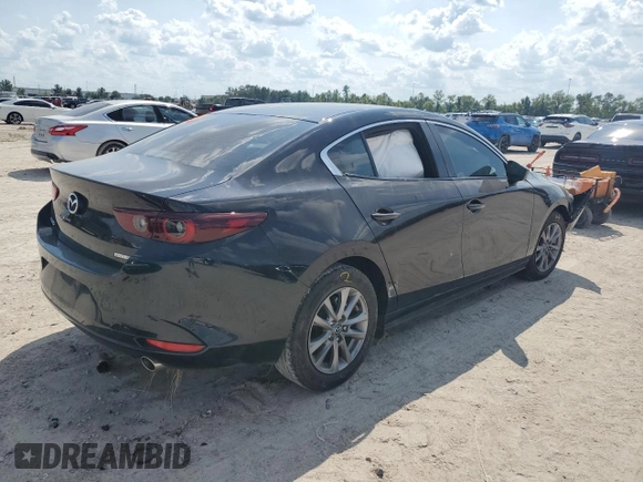 2022 Mazda 3 2.0 with VIN 3MZBPAA7XNM318683, listed as a Copart auction lot 70668574 with Not Provided miles and Salvage Title. Bid and sale history available at DreamBid. Image 3.