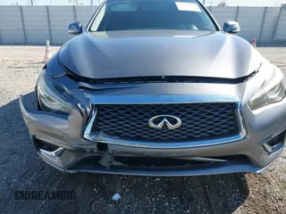 2019 Infiniti Q50 3.0t LUXE with VIN JN1EV7AP9KM516769, listed as a IAAI auction lot 41836255 with 40,017 mi miles. Bid and sale history available at carsss.com. Image 6.