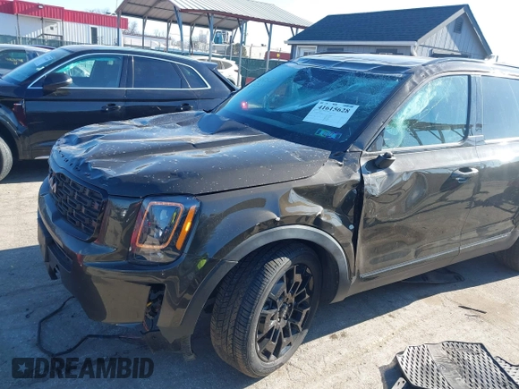 2022 Kia Telluride EX with VIN 5XYP3DHC1NG237397, listed as a IAAI auction lot 41615628 with 44,732 mi miles and . Bid and sale history available at carsss.com. Image 6.