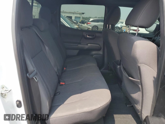 2017 Toyota Tacoma SR5 with VIN 3TMCZ5AN7HM105170, listed as a Copart auction lot 57628685 with 52,654 mi miles and Salvage title. Bid and sale history available at DreamBid. Image 11.