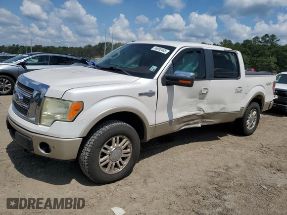 2010 Ford F-150 XL with VIN 1FTFW1EVXAKA38747, listed as a Copart auction lot 58900465 with 120,933 mi miles and Salvage title. Bid and sale history available at DreamBid. Image 1.