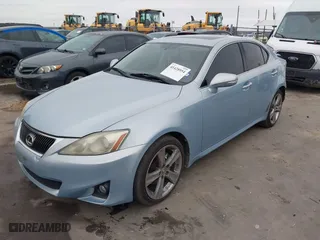 2011 Lexus IS 250 with VIN JTHBF5C26B5132072, listed as a IAAI auction lot 41428954 with NaN miles. Bid and sale history available at carsss.com. Image 20.