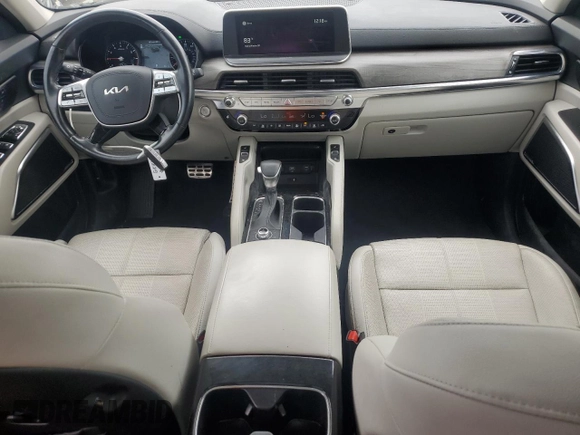 2022 Kia Telluride SX with VIN 5XYP5DHC0NG195265, listed as a Copart auction lot 59853915 with 80,175 mi miles and Salvage title. Bid and sale history available at DreamBid. Image 8.
