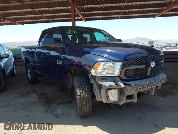 2018 Ram 1500 Express with VIN 1C6RR7FG7JS270107, listed as a IAAI auction lot 42454978 with 121,559 mi miles and . Bid and sale history available at DreamBid. Image 1.