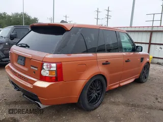 2008 Land Rover Range Rover Sport SC with VIN SALSH23428A131165, listed as a IAAI auction lot 41202538 with 132,993 mi miles. Bid and sale history available at carsss.com. Image 4.
