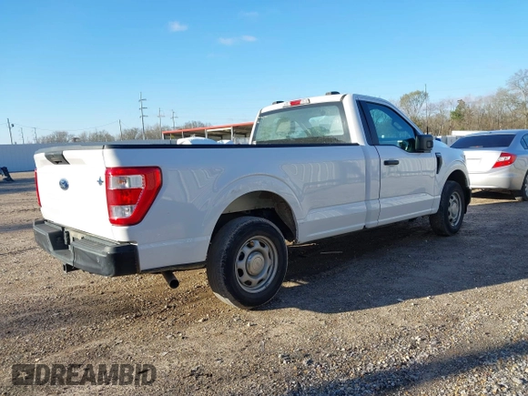 2023 Ford F-150 XL with VIN 1FTMF1CB3PKE30901, listed as a IAAI auction lot 41573442 with 63,004 mi miles and . Bid and sale history available at carsss.com. Image 4.