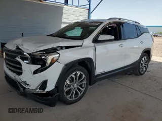 2020 GMC Terrain SLT with VIN 3GKALPEX2LL135986, listed as a Copart auction lot 63119895 with 43,661 mi miles and Salvage title. Bid and sale history available at DreamBid. Image 1.