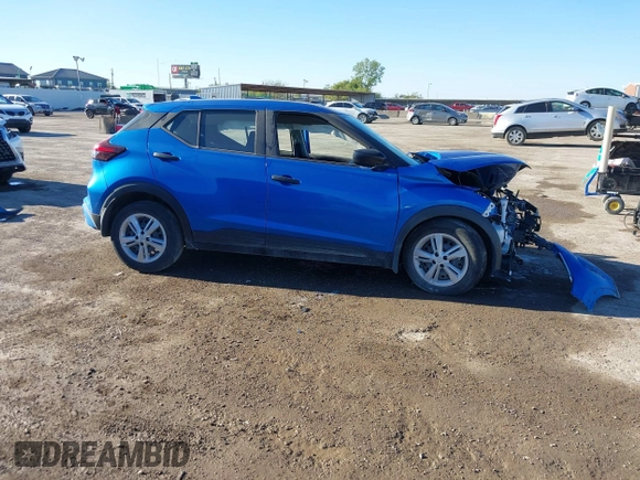 2023 Nissan Kicks S with VIN 3N1CP5BV6PL511307, listed as a IAAI auction lot 40763948 with 1 mi miles. Bid and sale history available at carsss.com. Image 13.