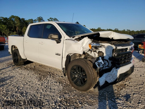 2023 Chevrolet Silverado 1500 RST with VIN 3GCPADED4PG122980, listed as a Copart auction lot 80161004 with 34,166 mi miles and Clean Title. Bid and sale history available at DreamBid. Image 4.