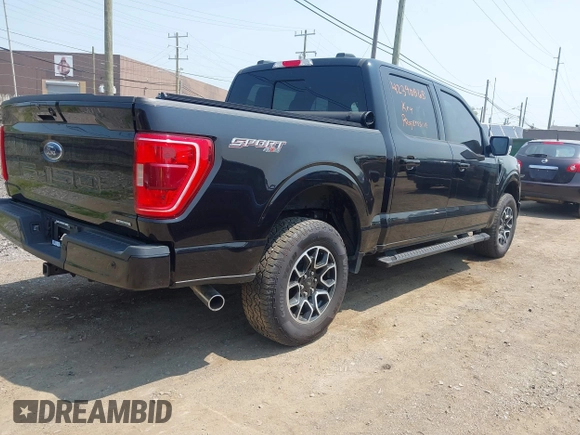2023 Ford F-150 XL z VIN 1FTEW1EP6PKF23103, wystawiony jako IAAI lot #42390868 z przebiegiem 15 149 mil mil oraz . Historia ofert i sprzedaży dostępna na DreamBid. Obrazek 4.