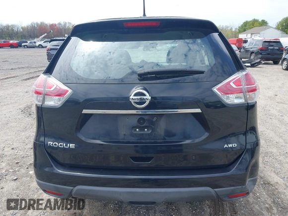 2016 Nissan Rogue S with VIN KNMAT2MV1GP633816, listed as a IAAI auction lot 42027961 with 165,430 mi miles and . Bid and sale history available at carsss.com. Image 16.