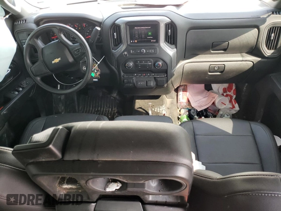 2022 Chevrolet Silverado 1500 with VIN 2GC4WLEY8N1200510, listed as a Copart auction lot 67848814 with 62,899 mi miles and Salvage Title. Bid and sale history available at DreamBid. Image 8.