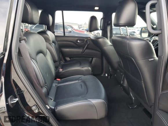 2020 Infiniti QX80 LUXE with VIN JN8AZ2NF3L9700036, listed as a Copart auction lot 54631525 with 65,848 mi miles and Clean Title. Bid and sale history available at carsss.com. Image 11.