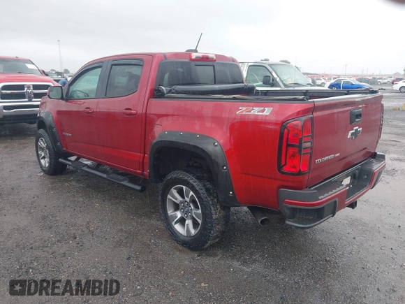 2017 Chevrolet Colorado 4WD Z71 with VIN 1GCGTDEN1H1315297, listed as a IAAI auction lot 42345596 with 143,813 mi miles and . Bid and sale history available at DreamBid. Image 3.
