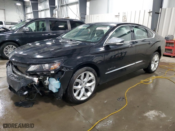 2018 Chevrolet Impala Premier with VIN 2G1125S3XJ9137398, listed as a Copart auction lot 51589725 with 223,793 mi miles and Salvage Title. Bid and sale history available at carsss.com. Image 1.