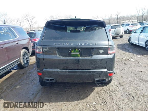 2018 Land Rover Range Rover Sport with VIN SALWR2RE2JA800328, listed as a IAAI auction lot 41758705 with 91,272 mi miles and . Bid and sale history available at DreamBid. Image 17.