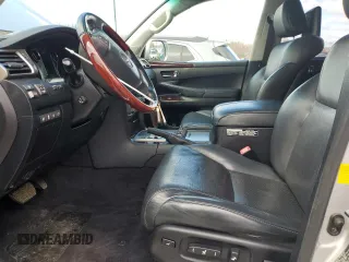 2015 Lexus LX 570 with VIN JTJHY7AX8F4171013, listed as a Copart auction lot 43681865 with 158,146 mi miles and Clean Title. Bid and sale history available at DreamBid. Image 7.