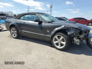 2009 Ford Mustang GT with VIN 1ZVHT85H495122350, listed as a Copart auction lot 47954065 with 106,673 mi miles and Salvage title. Bid and sale history available at DreamBid. Image 4.