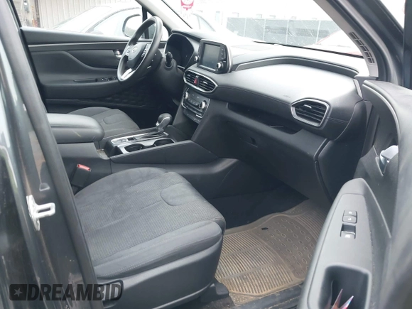2020 Hyundai Santa Fe SEL with VIN 5NMS3CAD8LH224396, listed as a IAAI auction lot 41142013 with 97,147 mi miles. Bid and sale history available at carsss.com. Image 5.