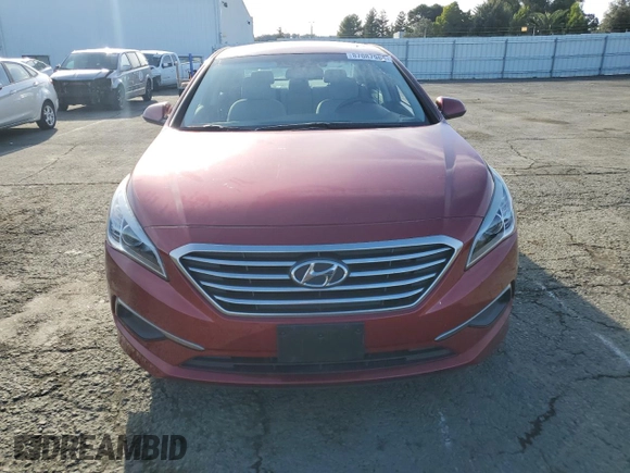 2016 Hyundai Sonata SE with VIN 5NPE24AF9GH323096, listed as a Copart auction lot 87087964 with 52,770 mi miles and Salvage Title. Bid and sale history available at carsss.com. Image 5.