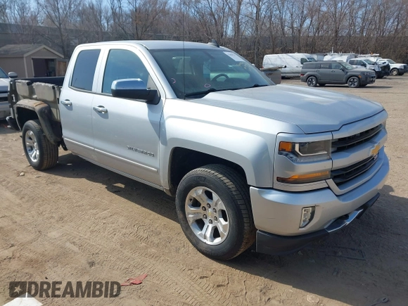 2016 Chevrolet Silverado 1500 LT with VIN 1GCVKREC4GZ125676, listed as a IAAI auction lot 42006237 with 114,699 mi miles. Bid and sale history available at carsss.com. Image 1.