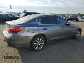 2017 Infiniti Q50 2.0t Sport with VIN JN1CV7AR2HM681807, listed as a Copart auction lot 79299294 with 61,816 mi miles and Salvage Title. Bid and sale history available at carsss.com. Image 3.