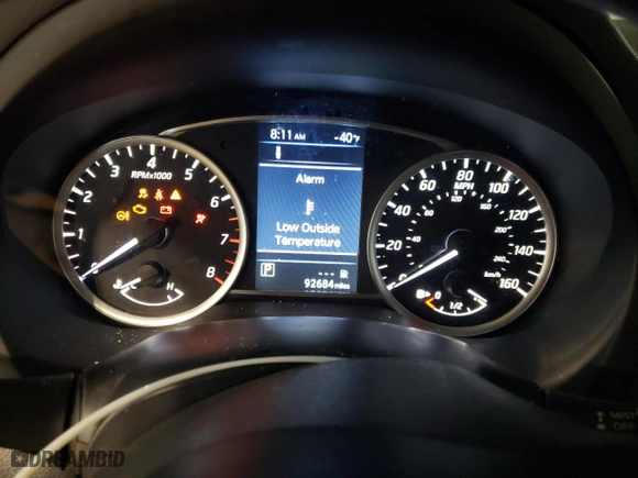 2019 Nissan Sentra S with VIN 3N1AB7AP1KY356410, listed as a Copart auction lot 46079345 with 92,684 mi miles and Salvage Title. Bid and sale history available at carsss.com. Image 9.