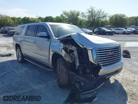 2018 GMC Yukon XL SLT with VIN 1GKS1GKC6JR113510, listed as a IAAI auction lot 42006987 with 161,389 mi miles and . Bid and sale history available at carsss.com. Image 1.