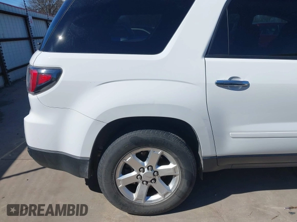 2016 GMC Acadia SLE with VIN 1GKKRNED8GJ205999, listed as a IAAI auction lot 41648295 with 68,906 mi miles and . Bid and sale history available at DreamBid. Image 19.