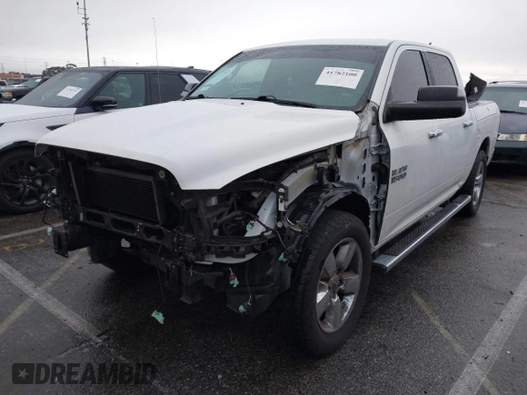2017 Ram 1500 Big Horn with VIN 1C6RR6LM6HS628926, listed as a IAAI auction lot 41782100 with 112,482 mi miles. Bid and sale history available at carsss.com. Image 18.