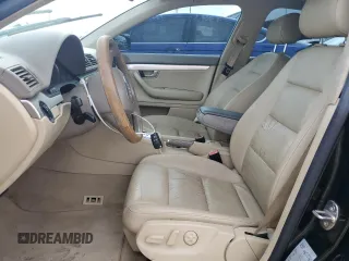 2005 Audi A4 2.0T with VIN WAUAF78E95A560383, listed as a Copart auction lot 79523854 with 180,896 mi miles and Salvage Title. Bid and sale history available at carsss.com. Image 7.