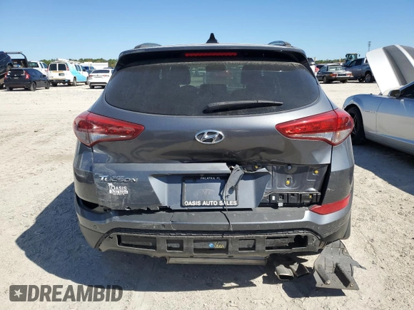2016 Hyundai Tucson Limited with VIN KM8J33A24GU071987, listed as a Copart auction lot 49468235 with 117,805 mi miles and Salvage Title. Bid and sale history available at DreamBid. Image 6.