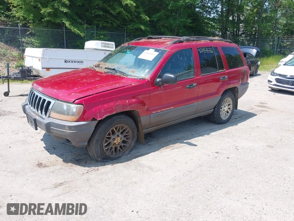 2001 Jeep Grand Cherokee Laredo z VIN 1J4GW48S11C720055, wystawiony jako IAAI lot #42453532 z przebiegiem 158 486 mil mil oraz . Historia ofert i sprzedaży dostępna na DreamBid. Obrazek 2.