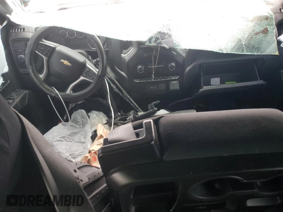 2021 Chevrolet Silverado 1500 Custom with VIN 3GCPWBEK5MG290112, listed as a Copart auction lot 48987505 with 47,923 mi miles and Salvage Title. Bid and sale history available at DreamBid. Image 8.