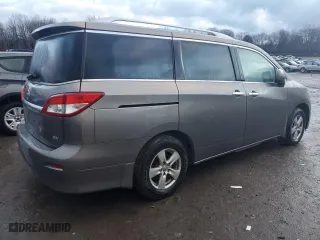 2015 Nissan Quest S with VIN JN8AE2KPXF9129979, listed as a Copart auction lot 37348774 with 143,606 mi miles. Bid and sale history available at carsss.com. Image 3.