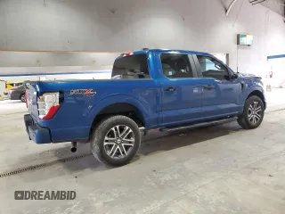 2022 Ford F-150 XL with VIN 1FTEW1EP4NFB79809, listed as a Copart auction lot 49792665 with 83,955 mi miles and Salvage Title. Bid and sale history available at carsss.com. Image 3.