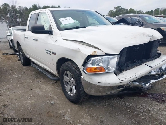 2009 Dodge Ram 1500 SLT with VIN 1D3HB18P99S802477, listed as a IAAI auction lot 41138943 with 178,463 mi miles. Bid and sale history available at carsss.com. Image 1.