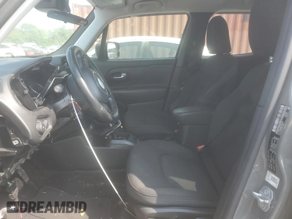 2020 Jeep Renegade Latitude with VIN ZACNJABB0LPM02796, listed as a Copart auction lot 58173715 with Not provided miles and Salvage title. Bid and sale history available at DreamBid. Image 7.