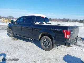 2015 Ford F-150 XLT w/HD Payload Pkg with VIN 1FTFW1EF6FFC08787, listed as a IAAI auction lot 41290445 with 136,293 mi miles. Bid and sale history available at carsss.com. Image 3.