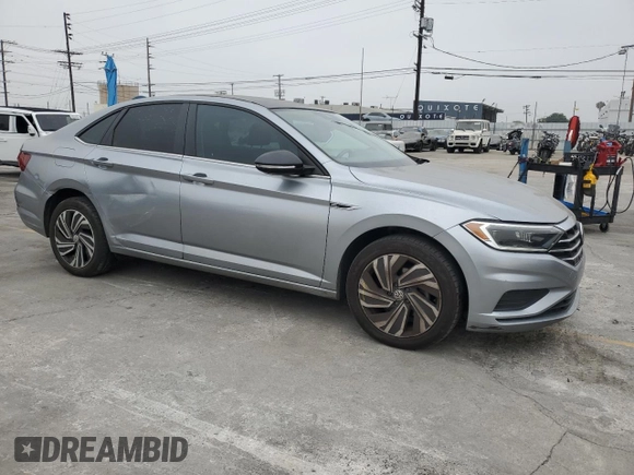 2020 Volkswagen Jetta SEL with VIN 3VWEB7BU5LM051890, listed as a Copart auction lot 60309235 with 49,846 mi miles and Salvage title. Bid and sale history available at DreamBid. Image 4.