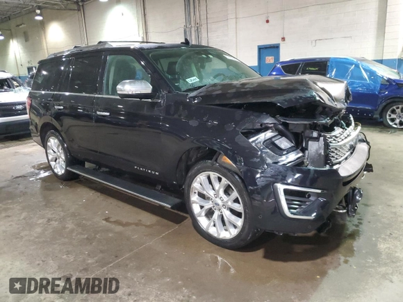2019 Ford Expedition Platinum with VIN 1FMJU1MT1KEA75424, listed as a Copart auction lot 87657825 with 122,151 mi miles and Clean Title. Bid and sale history available at carsss.com. Image 4.