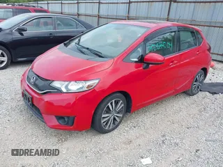 2015 Honda Fit EX-L z VIN 3HGGK5H85FM748931, wystawiony jako IAAI lot #42844204 z przebiegiem 106 381 mil mil oraz . Historia ofert i sprzedaży dostępna na DreamBid. Obrazek 2.