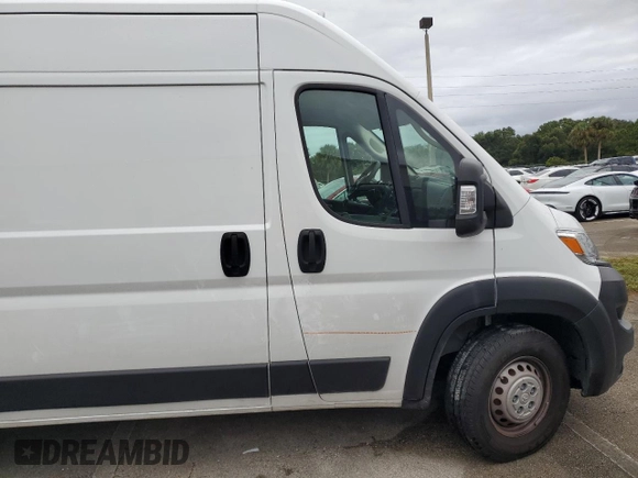 2024 Ram ProMaster Cargo Tradesman with VIN 3C6LRVBG8RE112454, listed as a Copart auction lot 74793884 with Not Provided miles and Salvage Title. Bid and sale history available at DreamBid. Image 13.