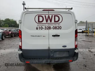 2018 Ford Transit с VIN 1FTYE1ZMXJKA30628, выставлен на аукционе Copart как лот 58299235 с пробегом 52 235 миль миль и Списание • Salvage title. История ставок и продаж доступна на DreamBid. Изображение 6.