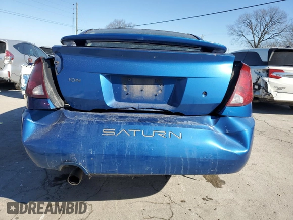 2004 Saturn ION ION 3 z VIN 1G8AL52F84Z167910, wystawiony jako Copart lot #46434055 z przebiegiem 235 797 mil mil oraz Szkoda całkowita • Salvage title. Historia ofert i sprzedaży dostępna na DreamBid. Obrazek 6.