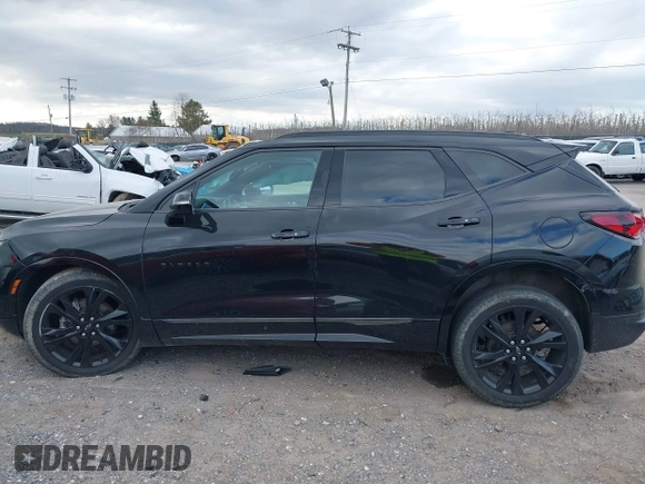 2021 Chevrolet Blazer RS with VIN 3GNKBKRS2MS527336, listed as a IAAI auction lot 41859336 with 126,029 mi miles and . Bid and sale history available at DreamBid. Image 14.