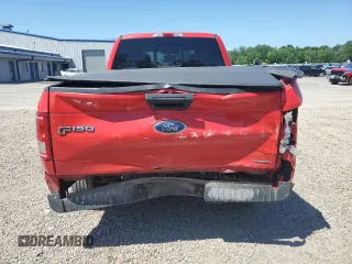 2016 Ford F-150 XLT with VIN 1FTFX1EF2GFD29895, listed as a Copart auction lot 62283055 with 109,375 mi miles and Salvage title. Bid and sale history available at DreamBid. Image 6.