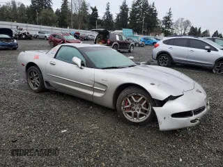 2004 Chevrolet Corvette Z06 with VIN 1G1YY12S945128982, listed as a Copart auction lot 86315244 with 0 mi miles and Salvage Title. Bid and sale history available at carsss.com. Image 4.